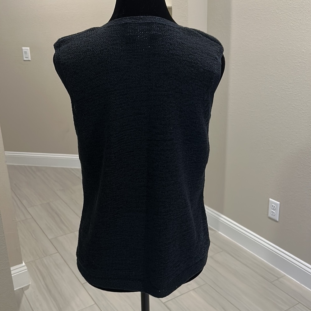 Sleeveless Pendleton Sweater Top - image 2